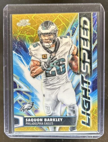 2025 Topps Cosmic Chrome Saquon Barkley Base (RAW)