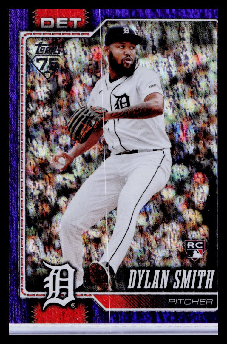 2026 Topps #13 Dylan Smith Purple Holo Foil #/250
