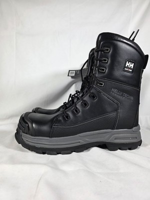Helly Hansen Men's Denison 8'' Composite Toe Waterproof Boots Black Size 10.5