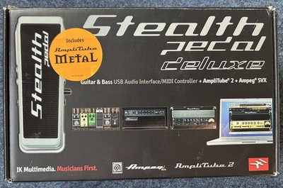 IK Multimedia Amplitube 2 Stealth Pedal deluxe