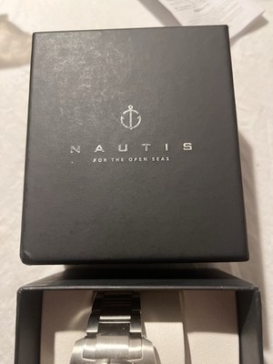Nautis Dive Chrono 500 Chronograph Bracelet Watch - Black/Red