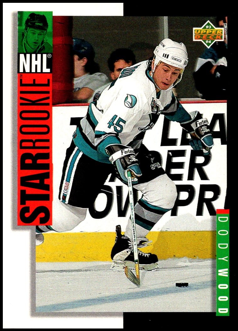 1993-94 UD Upper Deck #238 Dody Wood - Rookie RC FREE SHIPPING!
