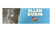 Ellen Dubin Autographed Niagara Falls Comic Con Holiday Edition Nameplate