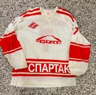 1987-89 Moscow Spartak Igor Martynov Game Worn Hockey Jersey - Russia League