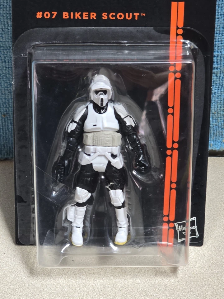 Star Wars Biker Scout Figure Black Series 07 Endor Scout Trooper Army Builder - Image 2 of 3