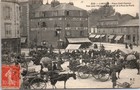 87 LIMOGES - attelages sur la place sadi carnot.