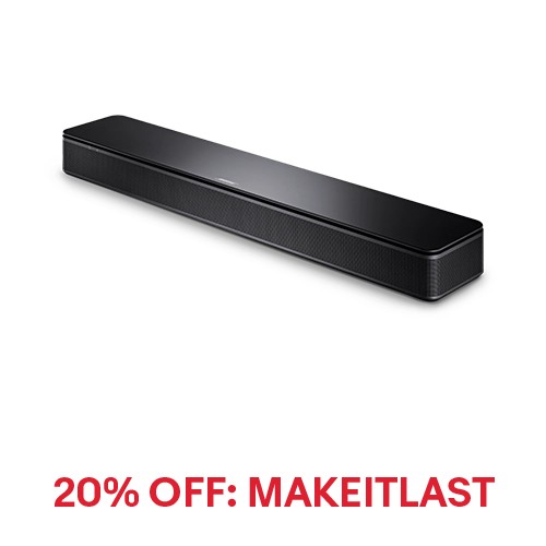 Bose TV Speaker Home Theater Soundbar, Certified Refurbished