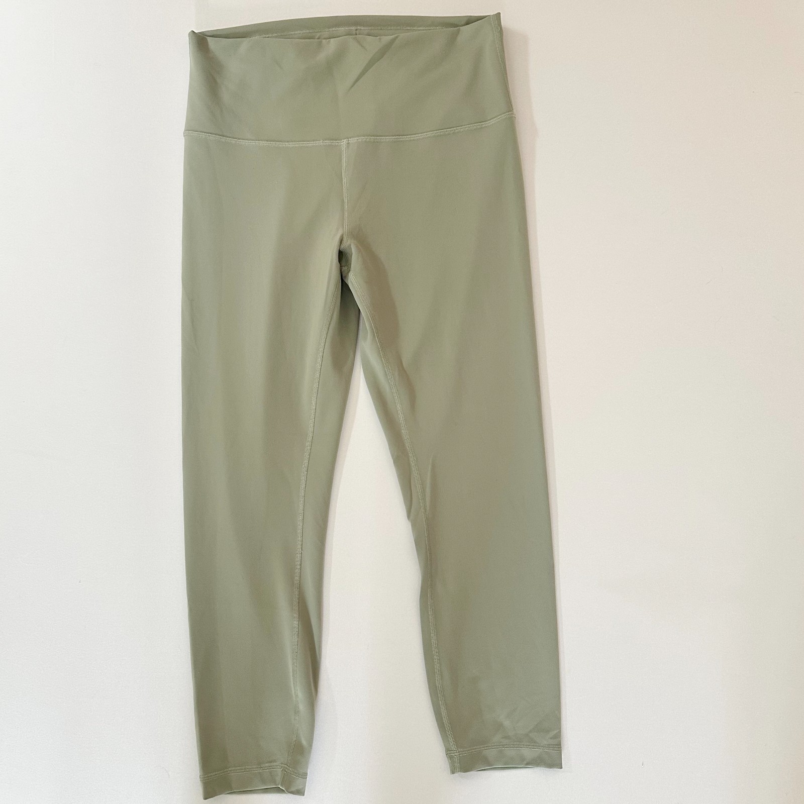 Lululemon Wunder Train Leggings Womens 10 Sage Green High Rise 25” Everlux