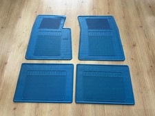 Fit For Ford Falcon Floor Mats Rubber Blue Set Of4 1960-66 Fit For Ford Falcon Floor Mats Rubber Blue Set Of4 1960-66