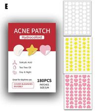 360Pcs Colorful Invisible Pimple Removal Anti-Acne Hydrocolloid Patches Spots Ma