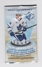 2024-25 SP HOCKEY BLUE PARALLEL CARDS #1-140 PICK THE ONES YOU WANT