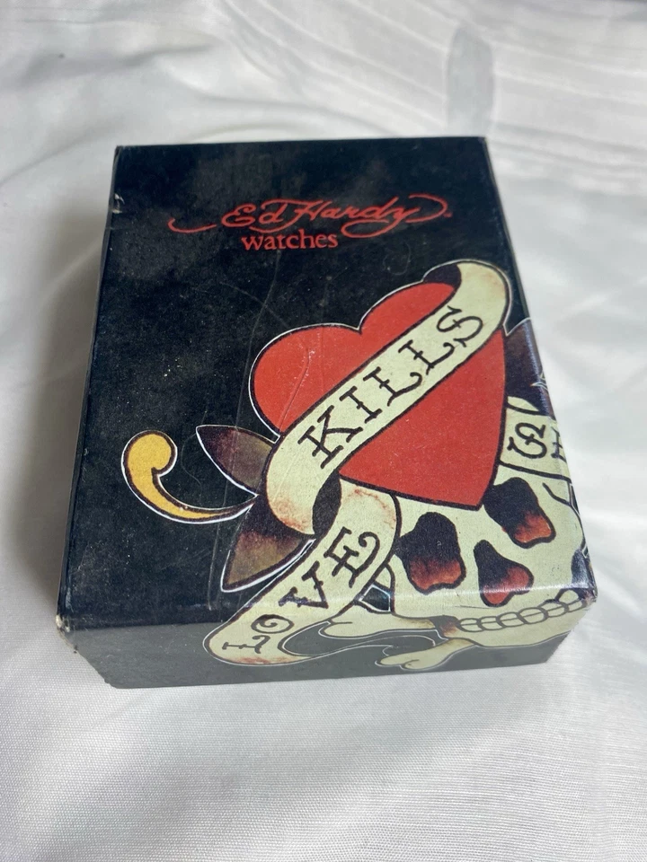 Watch Ed Hardy Love Kills Slowly Limited Edition, - Image 3 of 4