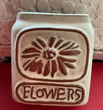 Vintage 11 Cm  Tremar Studio Pottery Flower Vase Ceramic Handmade Posy Vase