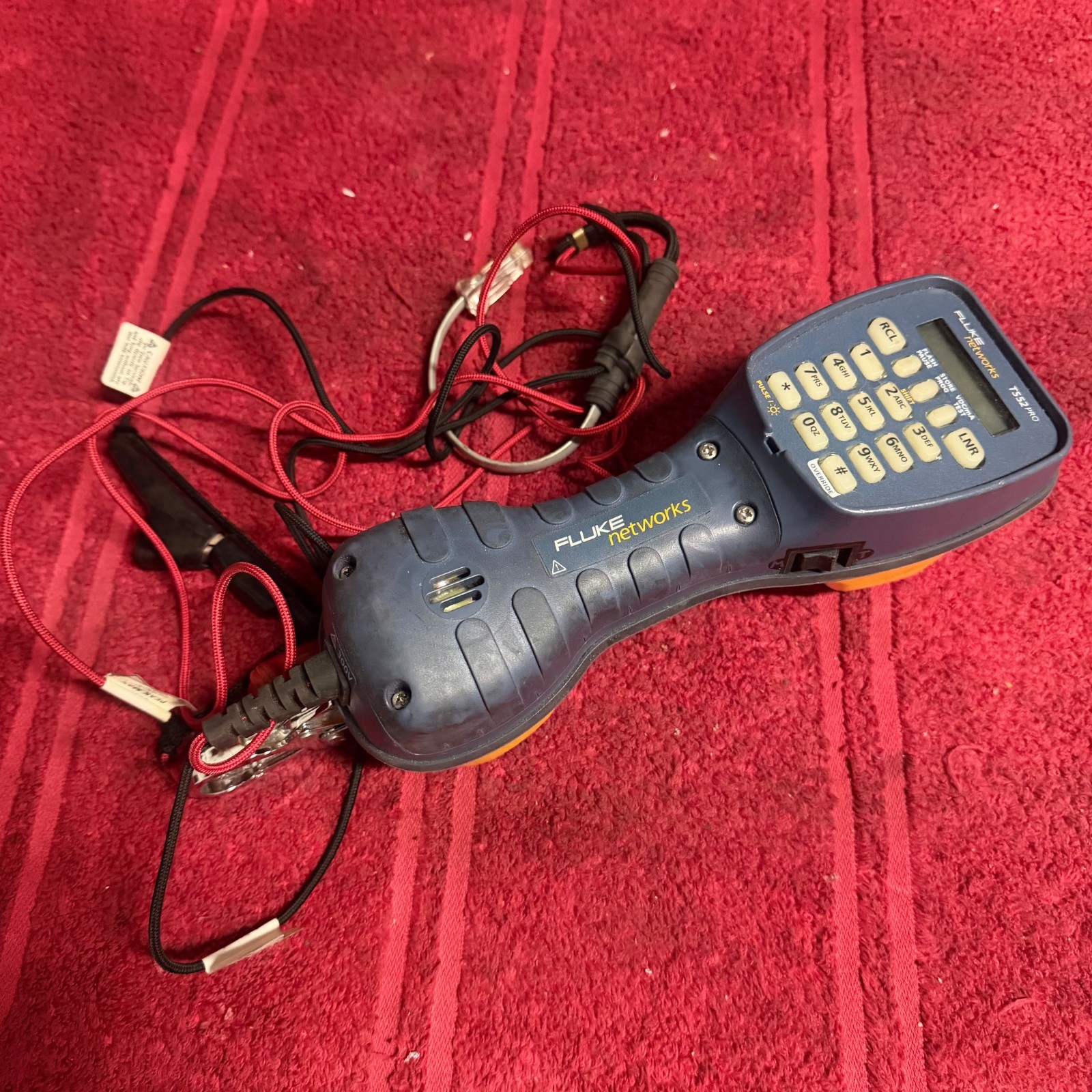 Fluke Networks TS52 PRO Test Set Lineman Service Used