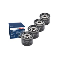 4x Ölfilter BOSCH 0 451 104 025 für Renault Dacia Twingo I Logan Kangoo Clio
