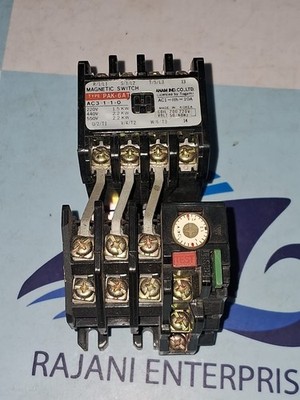 ANAM IND TOGAMI PAK-6AT Magnetic  Switch T-11-3 COIL VOLTAGE 200-220V