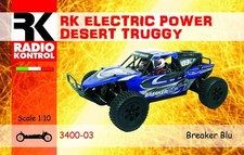 RADIOKONTROL 3400-03 1/10 Auto radiocomandata elettrica Desert Truggy 4wd