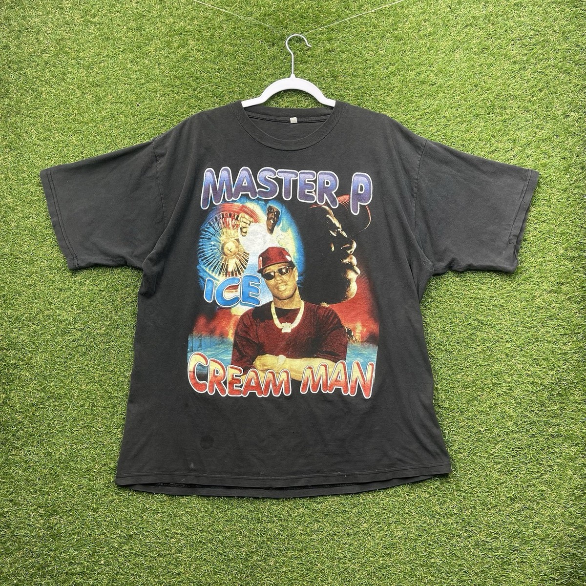 Vintage Master P Rap Tee Mens XL Ice Cream Man Y2K Casual Big