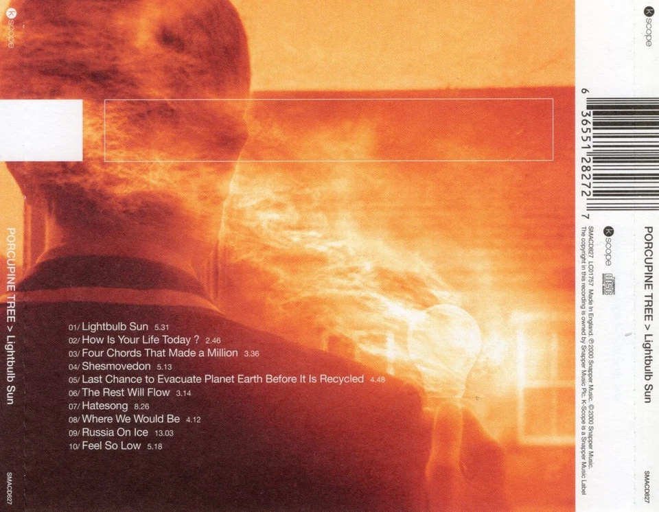 CD Porcupine Tree - Lightbulb Sun (2000) - Bild 2 von 2
