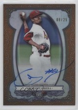 2019 Bowman Sterling Continuity Orange Refractor 6/25 Genesis Cabrera Auto 0r4