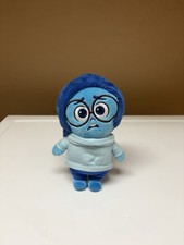 Pixar Sadness Plush Stuffed Toy - Inside Out Movie Disney