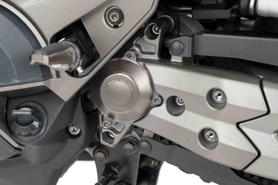 PUIG Tapa embellecedor carter piñon compatible con compatible con KYMCO AK 550