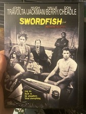 DVD Movie "SWORDFISH" John Travolta, Hugh Jackman, Halle Berry,
