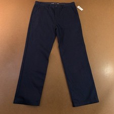 Old Navy Boys Size 14 Plus Blue Uniform Straight Leg Chino Pants NWT
