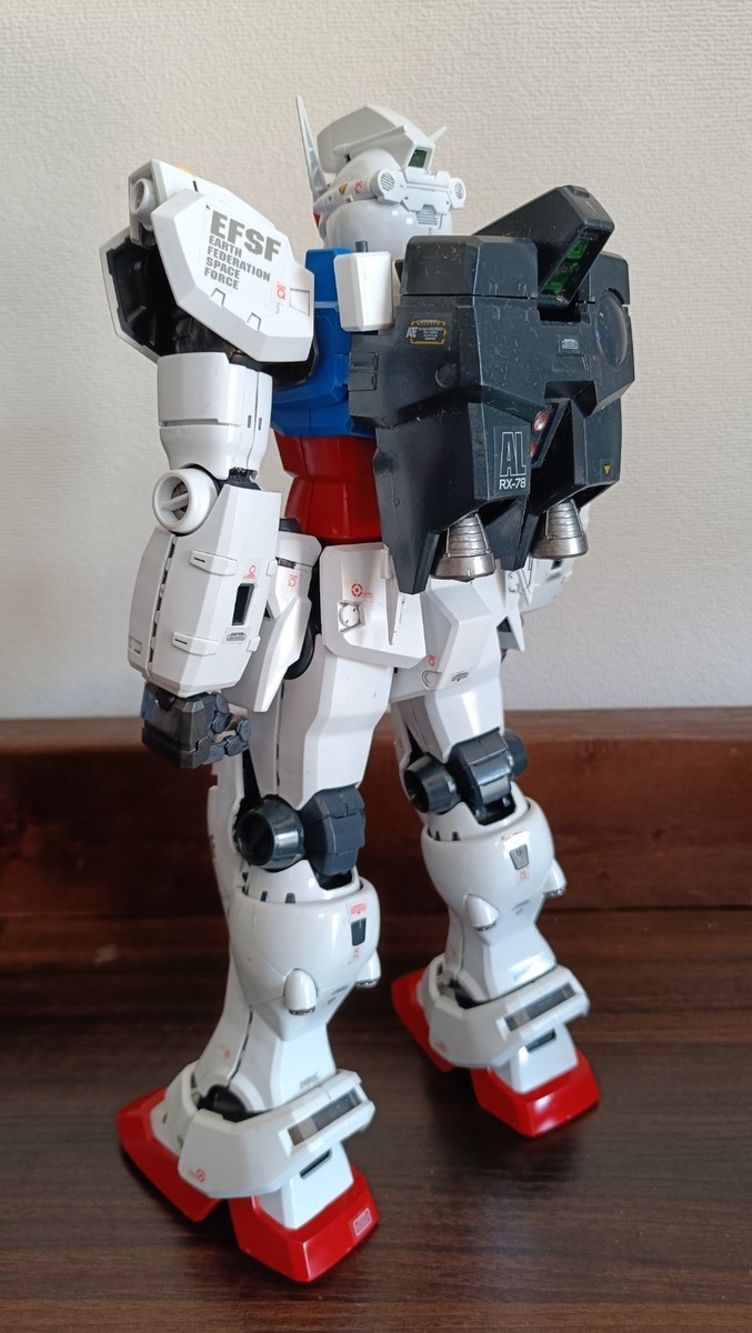 GUNDAM GP01/Fb PG 中古 GUNDAM GP01 GP01Fb PG 1:60 Painted Built BANDAI Model Kit | eBay