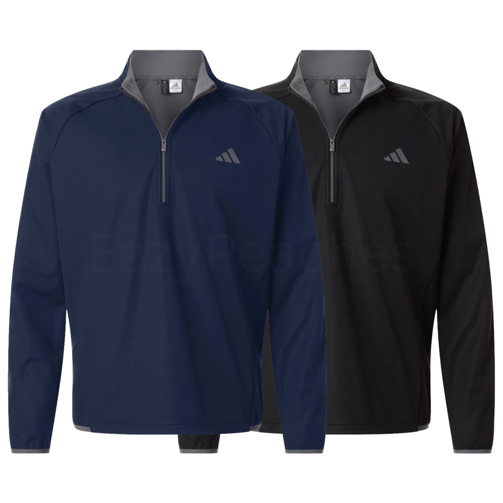 Adidas Golf Mens S-3XL Ultimate365 Rainproof Windbreaker Quarter-Zip Pullover