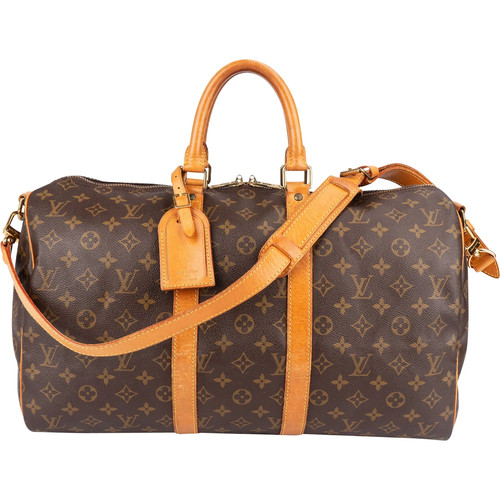 Louis Vuitton Monogram  Keepall 45 Bandoulière Travel Bag    Tasche