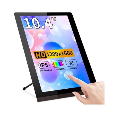 Touch Screen Display 10.4 , IPS 1200:1600 3:4 Vertical Mini HDMI Screen, 5