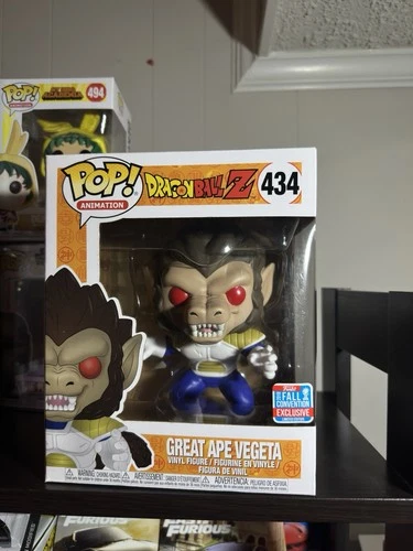 Dragon Ball Z Great Ape Vegeta 6" #434 NYCC 2018 Exclusive Funko Pop!