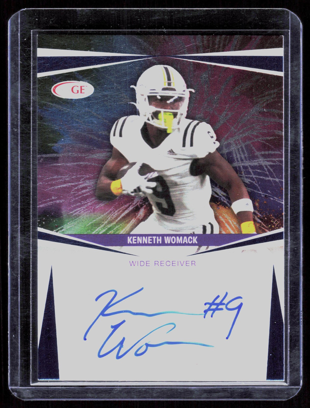 2025 SAGE HIT #A-KW2 Kenneth Womack Autographs Blue (High Series)