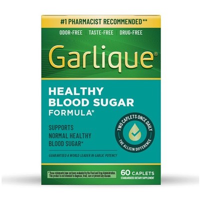 Garlic Extract Supplement, Healthy Blood Sugar Formula, 6000 mcg allicin, Odo...