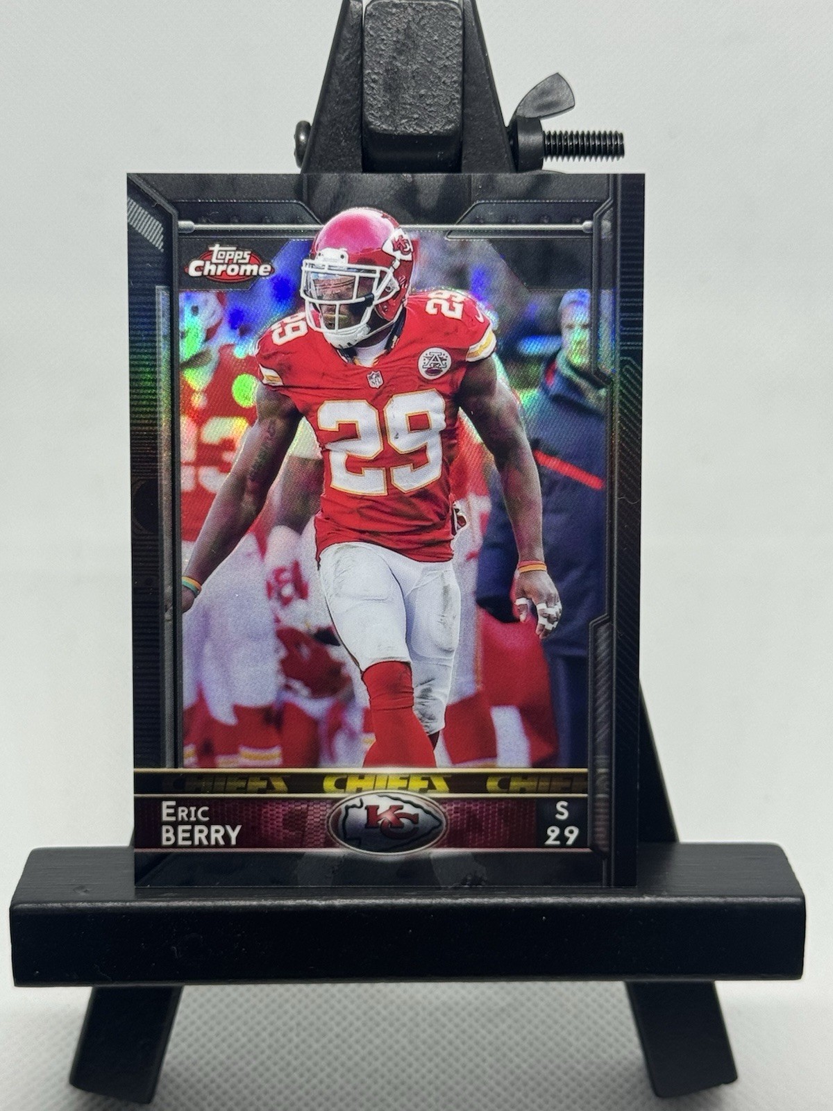 2015 Eric Berry Topps Chrome Black Refractor /299 #71