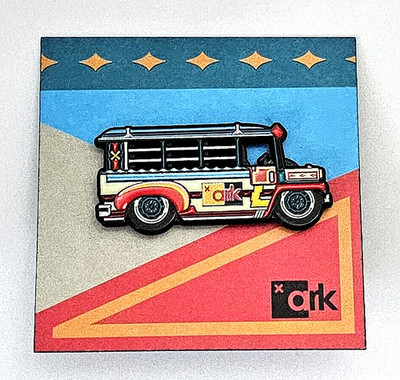 Leen Customs: Ark Movement Jeepney Limited Edition Enamel Pin #92/250