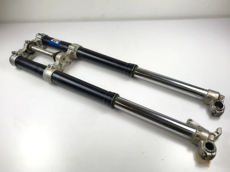 07 KTM 525 450 XC-W Front Forks 48mm Suspension Tube Leg Triple Clamps - Image 2 of 4
