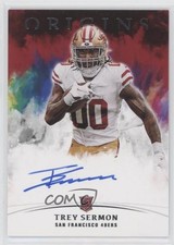 2021 Panini Origins Rookie Auto Trey Sermon #RA-TS Auto u0u