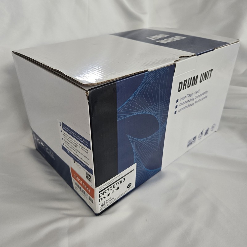 TWO Brother DR730/760 Drum Unit Black x 2 BRAND NEW in Box - Not Toner