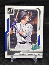2026 Panini Donruss Charlie Condon Rated Prospect #196 Colorado Rockies MLB 