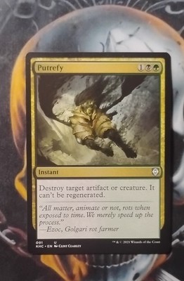 Putrefy Commander: Kaldheim Regular