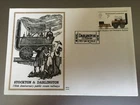GB STAMPS RARE FIRST DAY COVER 1975 RAILWAY BENHAM WOODCUT