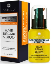 Keratin Anti Frizz Hair Serum Heat Protectant
