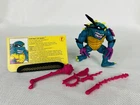 Vintage 1990 Playmates TMNT Teenage Mutant Ninja Turtles SLASH Incomplete