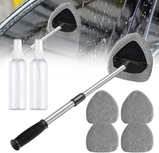 Car Windshield Cleaning Tool Set , Inside Car