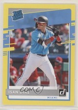 2020 Panini Donruss Rated Rookie Yellow Isan Diaz #48 Rookie RC 00bq