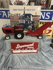 Tonka Farm Tractor and Grain Elevator Set Vintage Toy