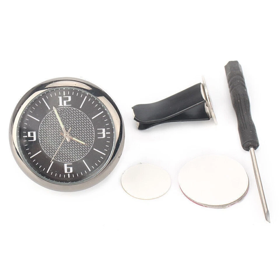 Reloj Coche Reacondicionamiento Luminoso Electrónico Cuarzo Reloj Adorno Para Mercedes-Benz Foto 2 de 4