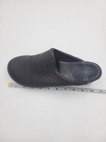 LL Bean Damen braun Leder Freizeit Clog Schuhe Slipper runde Spitze Größe 10M - Bild 10 von 12